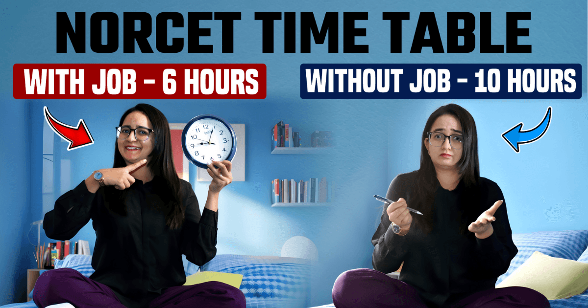 How to Prepare for NORCET With a Job: Practical Strategy for Working Nursing Aspirants